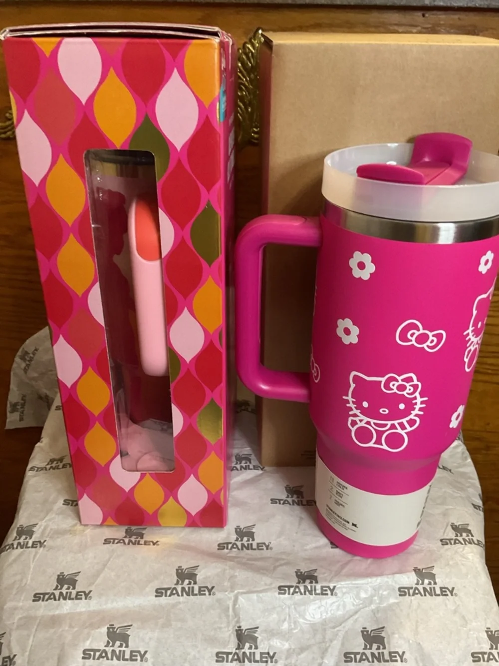 Stanley Pink Barbie and Kitty Insulated Tumbler combo bundle - Picture 4 of 5